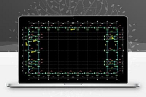 钢结构配件车间结构施工图纸