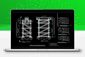钢结构格构柱节点大样图