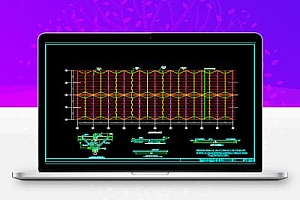 60mx24m门式钢架厂房设计图纸
