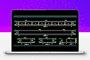 三层钢结构立体车库全套施工图纸(建筑结构水电)