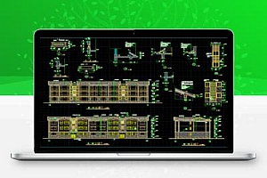棚户区改造安置房全套施工图纸(含建筑结构水电暖)