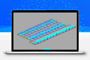 停车棚膜结构设计图纸