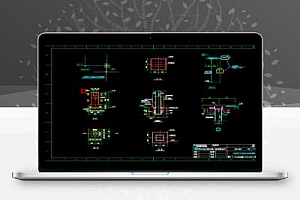 发电厂除灰管架结构设计图