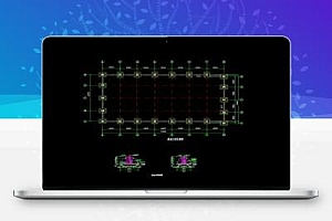 篮球馆钢结构施工图纸