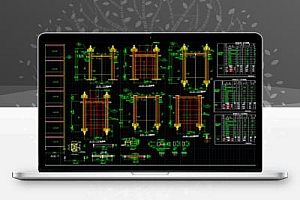 6层钢框架结构住宅楼结构施工图