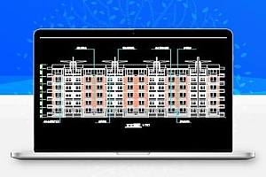 6层研究生公寓楼建筑施工图纸
