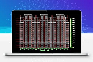十四层带地下室住宅楼建筑施工图纸