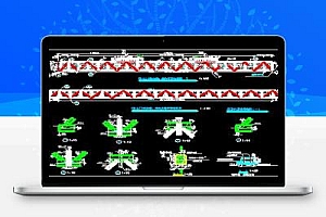 50米钢桁架结构设计图纸
