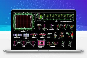 钢桁架屋面结构节点详图
