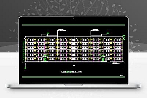 六层学生公寓楼建筑施工图纸
