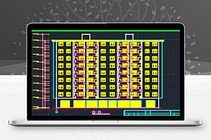 八层带阁楼住宅楼建筑施工图纸