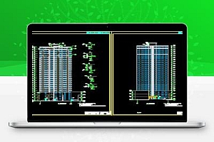 26层剪力墙结构商住楼建筑结构施工图纸