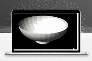 CAD绘制碗三维图视频教程