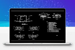 双层网架结构展馆施工图