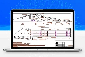 某水库除险加固工程溢洪道施工图纸