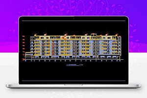 六层带阁楼框架住宅楼建筑施工图纸