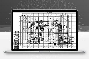 超高层塔楼式商业综合楼建筑工程施工图纸(PDF格式)