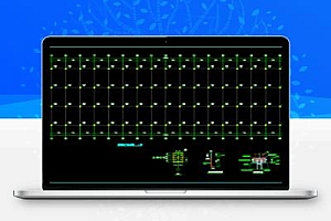 单层门式刚架结构生产线全套施工图