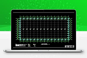 单层水稻门式钢架仓储库结构施工图纸