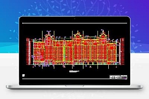 2栋十八层框剪住宅楼全套施工图纸(全专业)