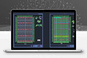 车间结构施工图纸