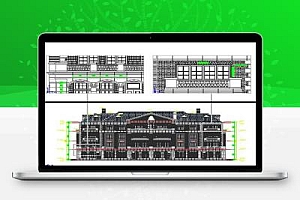 居住区住宅楼群及配套设施建筑施工图纸