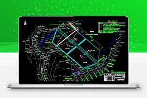 某山塘维修设计图纸