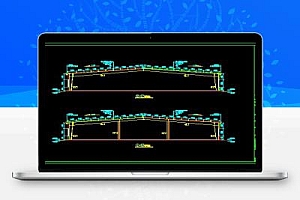 炼油化工厂钢结构厂房结构施工图纸