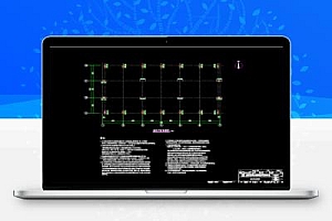 单层排架结构工业仓库结构施工图