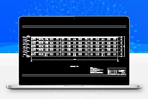 五层框架结构商住楼建筑结构施工图纸