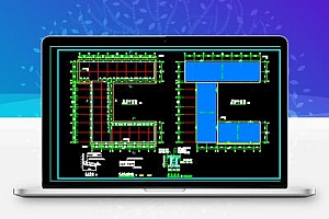 某三角形钢屋架、钢管柱结构厂房施工图纸