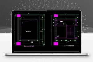 室内新加钢结构楼梯施工图
