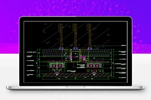 开放式石材幕墙节点图