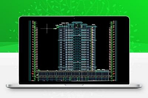 大型高层框剪结构住宅建筑施工图纸