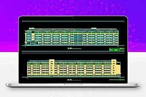 6层混合结构学生公寓楼建筑结构施工图纸