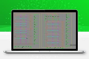 电梯井结构施工图